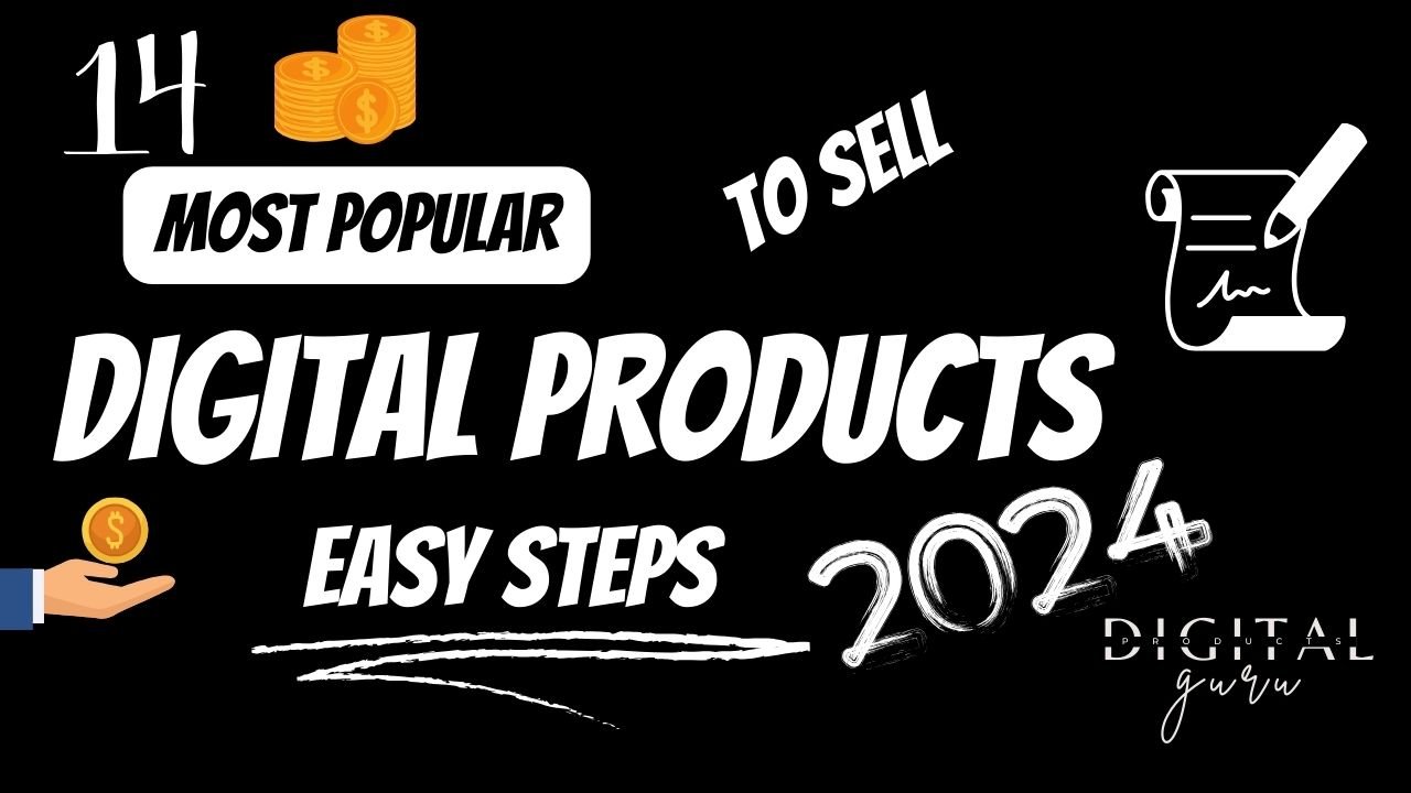 Digital Products To Sell in 2024 | Digital products
